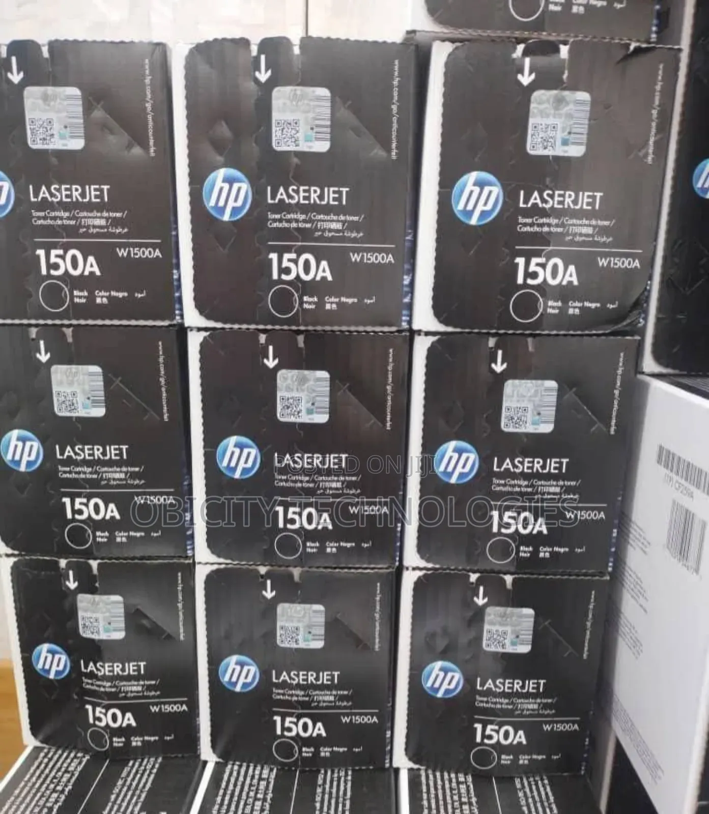 Hp 150a Black Original Laserjet Toner Cartridge (W1500a)