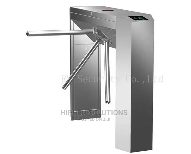 Barrier Waist High Full Automatic Vertical Tripod Turnstile Door