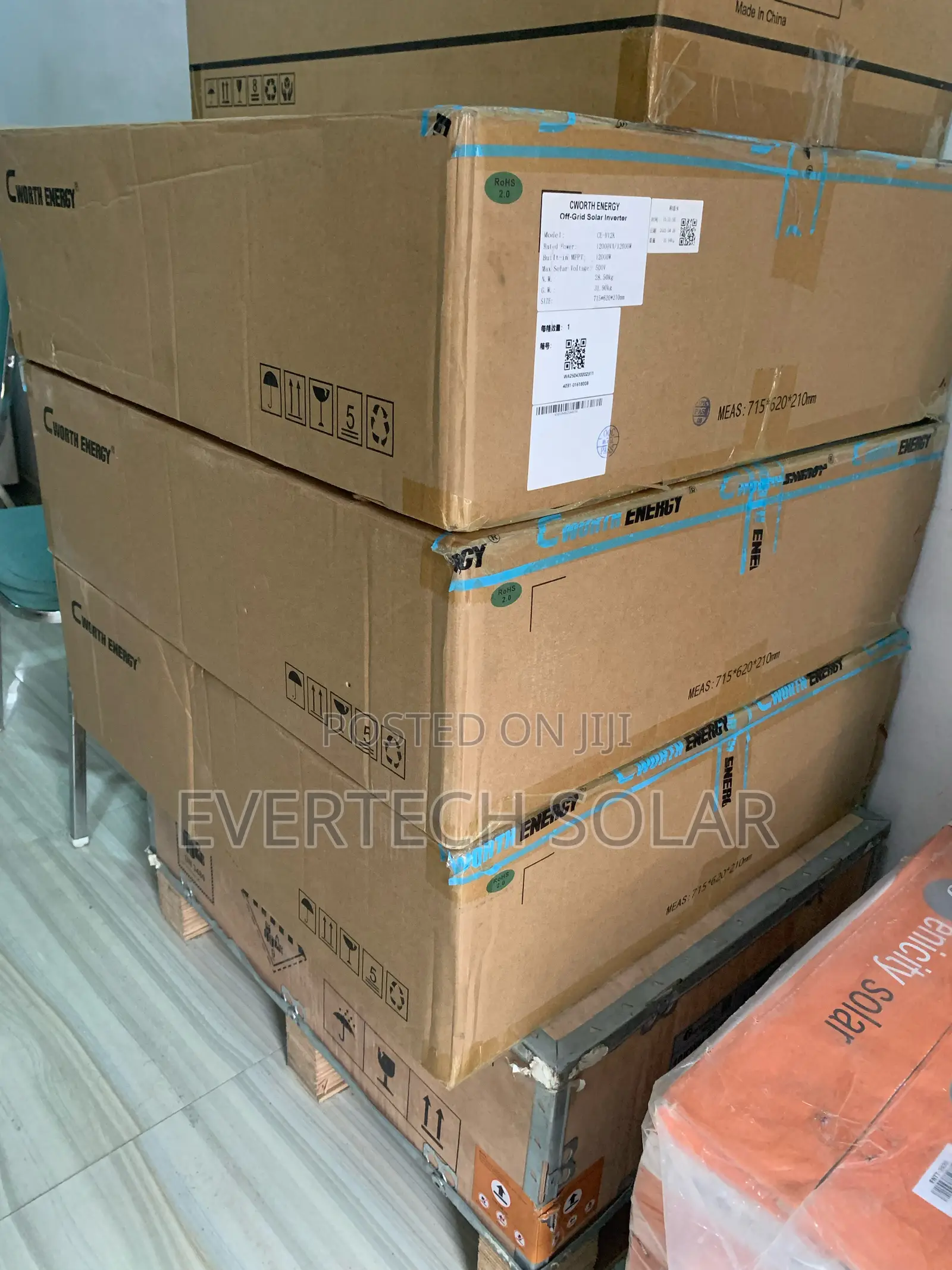 12kva Hybrid Cworth Energy 48v Inverter System