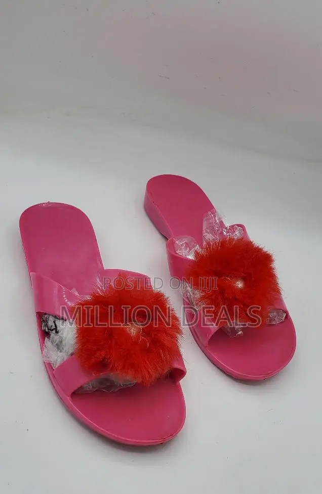 Pink Classic Women Slippers 38