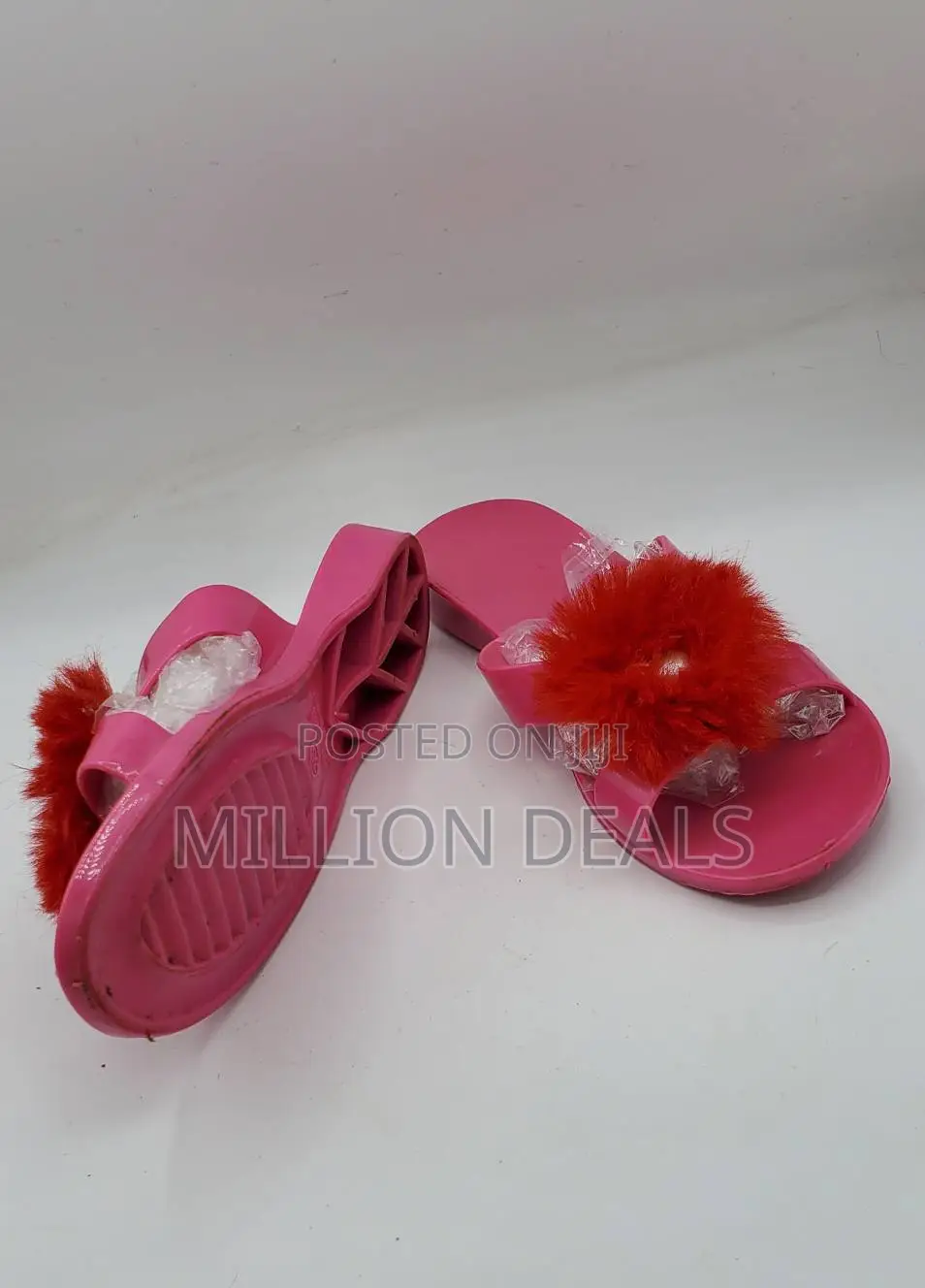 Pink Classic Women Slippers 38