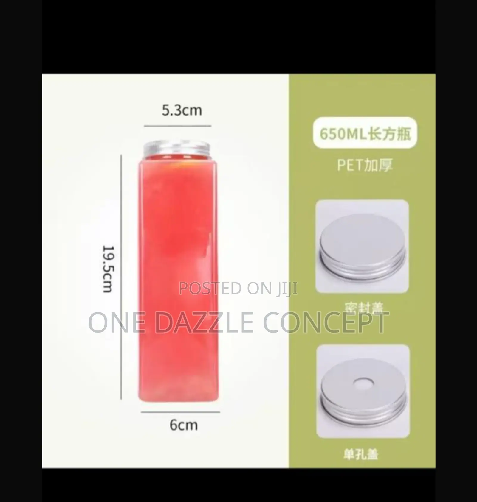 650ml Plastic Bottle