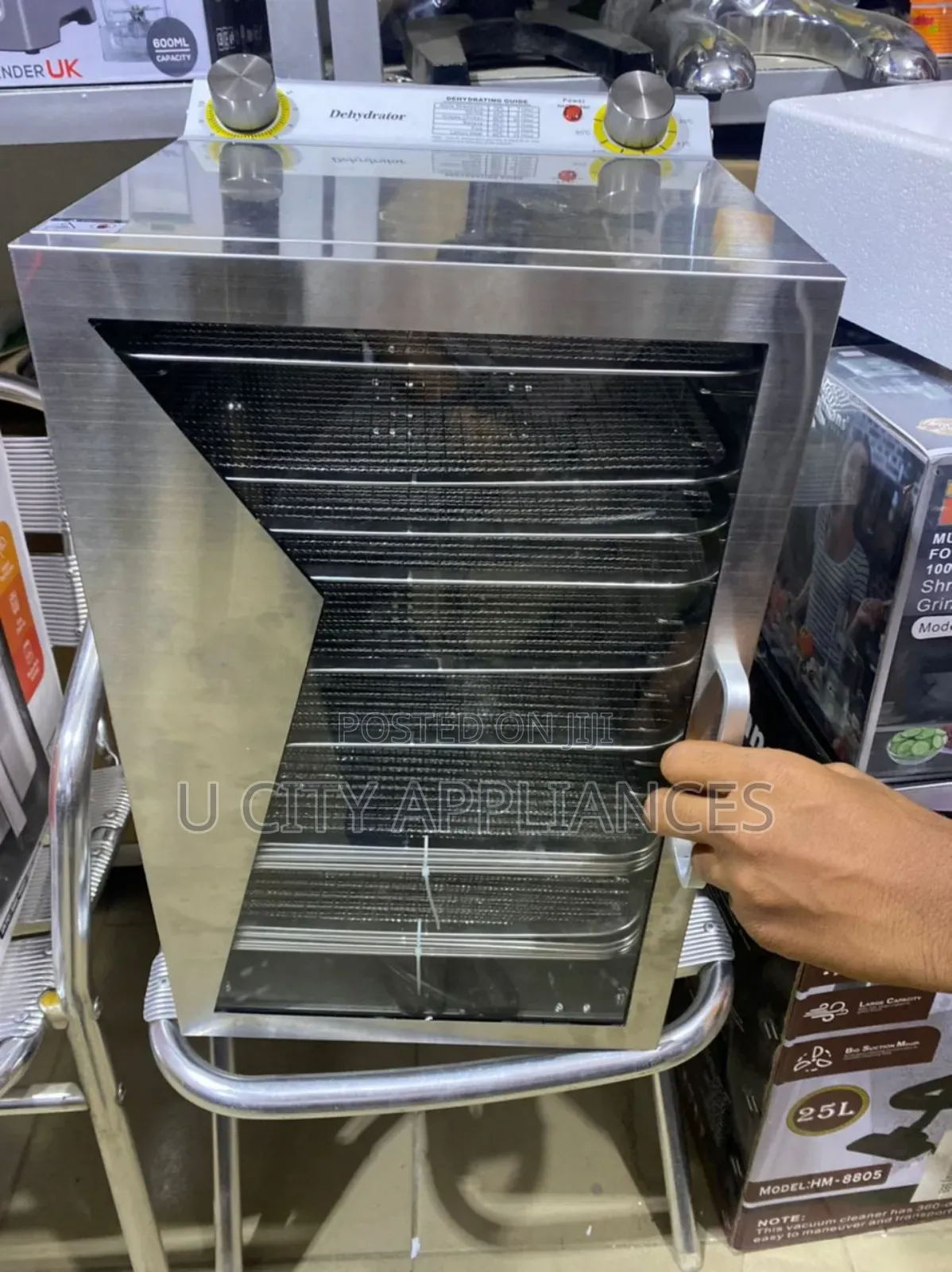16 Tray Stainless Steel Food Dehydrator