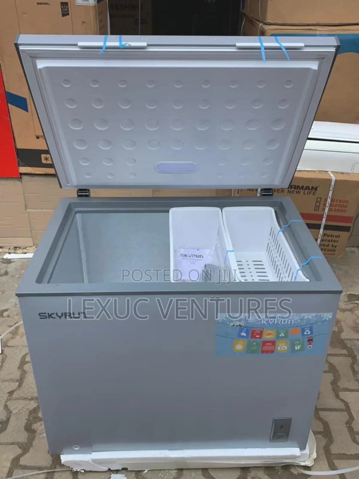 Skyrun Deep Freezer 155 Litters Low Voltage Consumption Copper