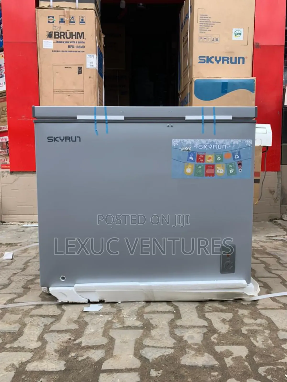 Skyrun Deep Freezer 155 Litters Low Voltage Consumption Copper