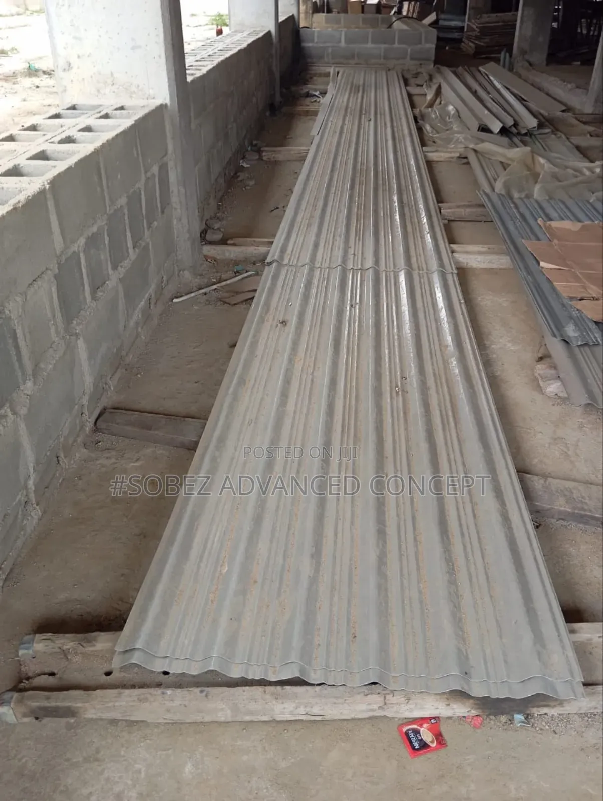 High Quality Cream Coloured Long Span Aluminum Roofing