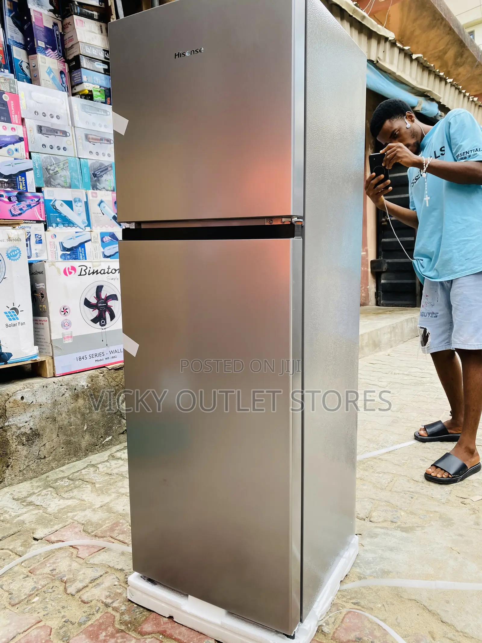 Hisense 200dr Double Door Refrigerator