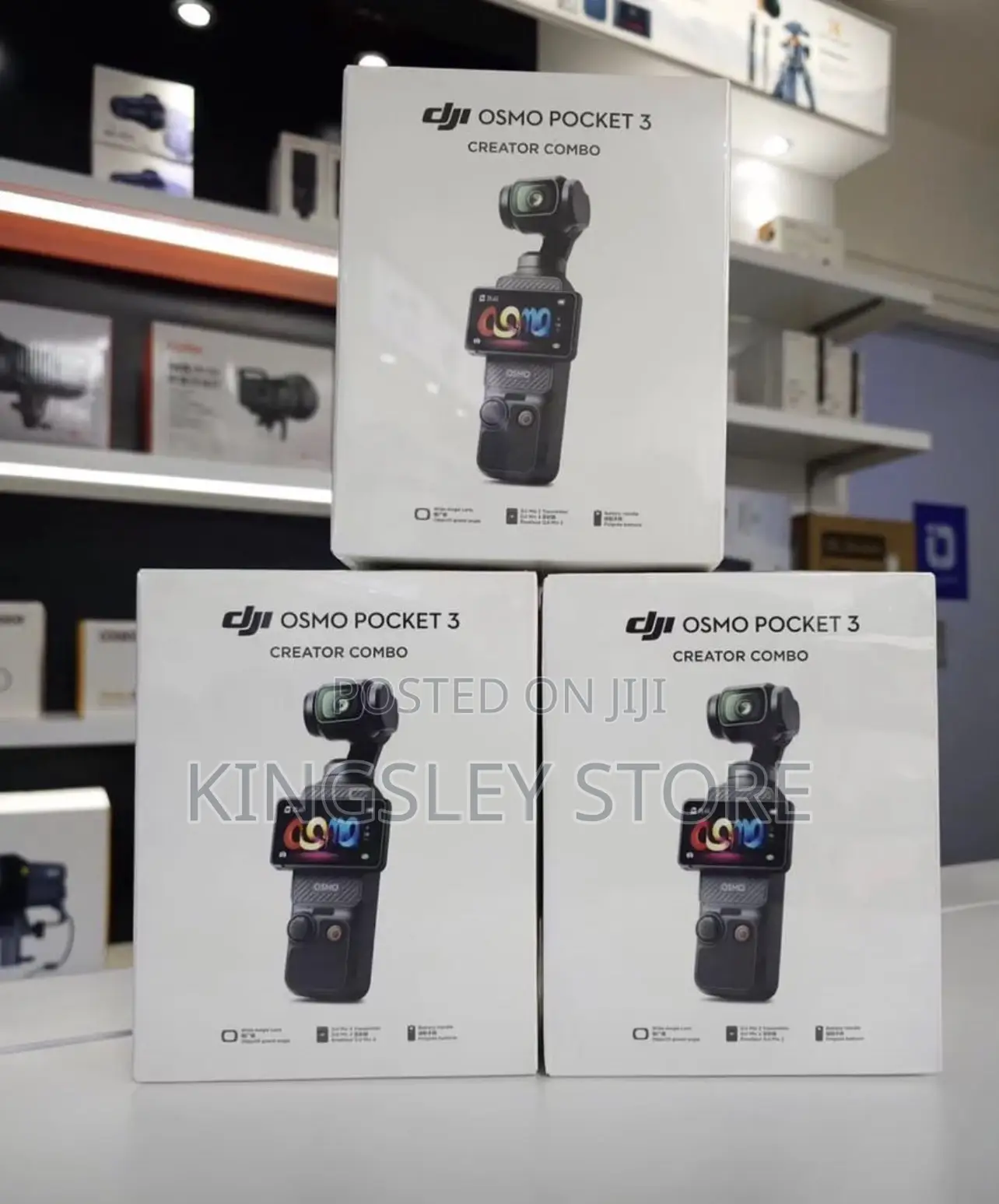 Dji Osmo Pocket 3 Creator Combo Vlogging Cameras With 1 Cmos /120fps