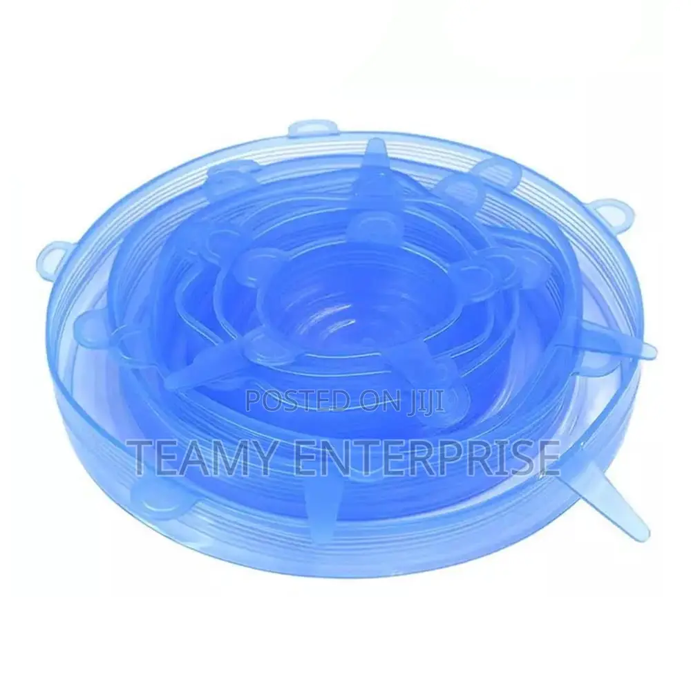 Reusable Silicone Stretch Lids Wrap Bowl Seal Cover