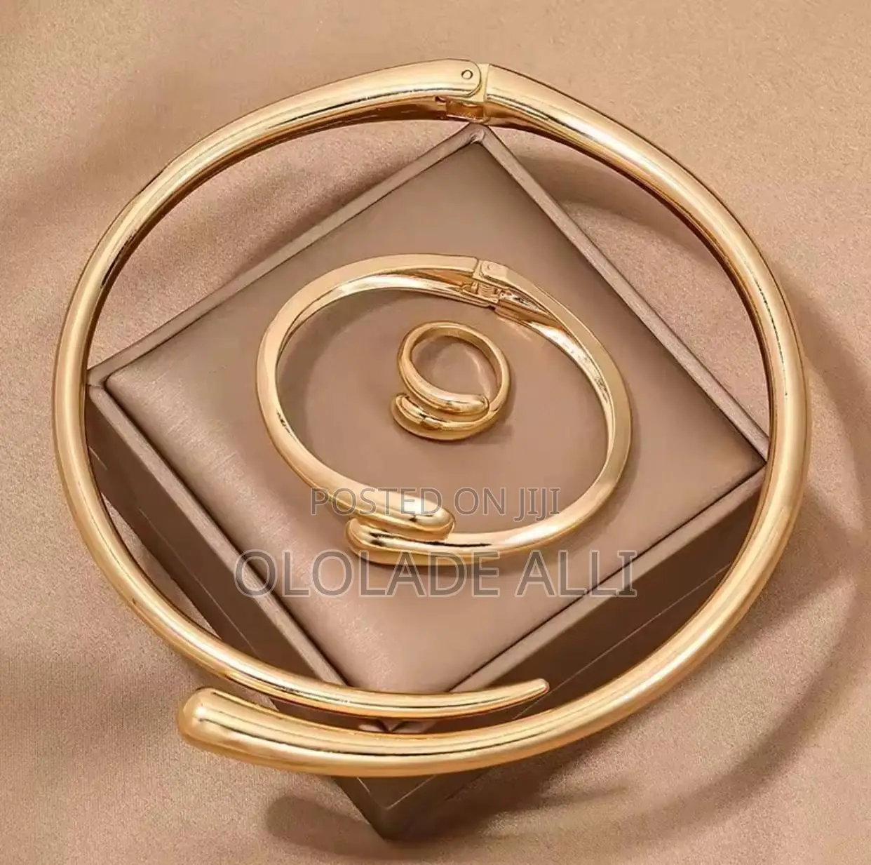 Geometric Jewelry Set for Women Smooth