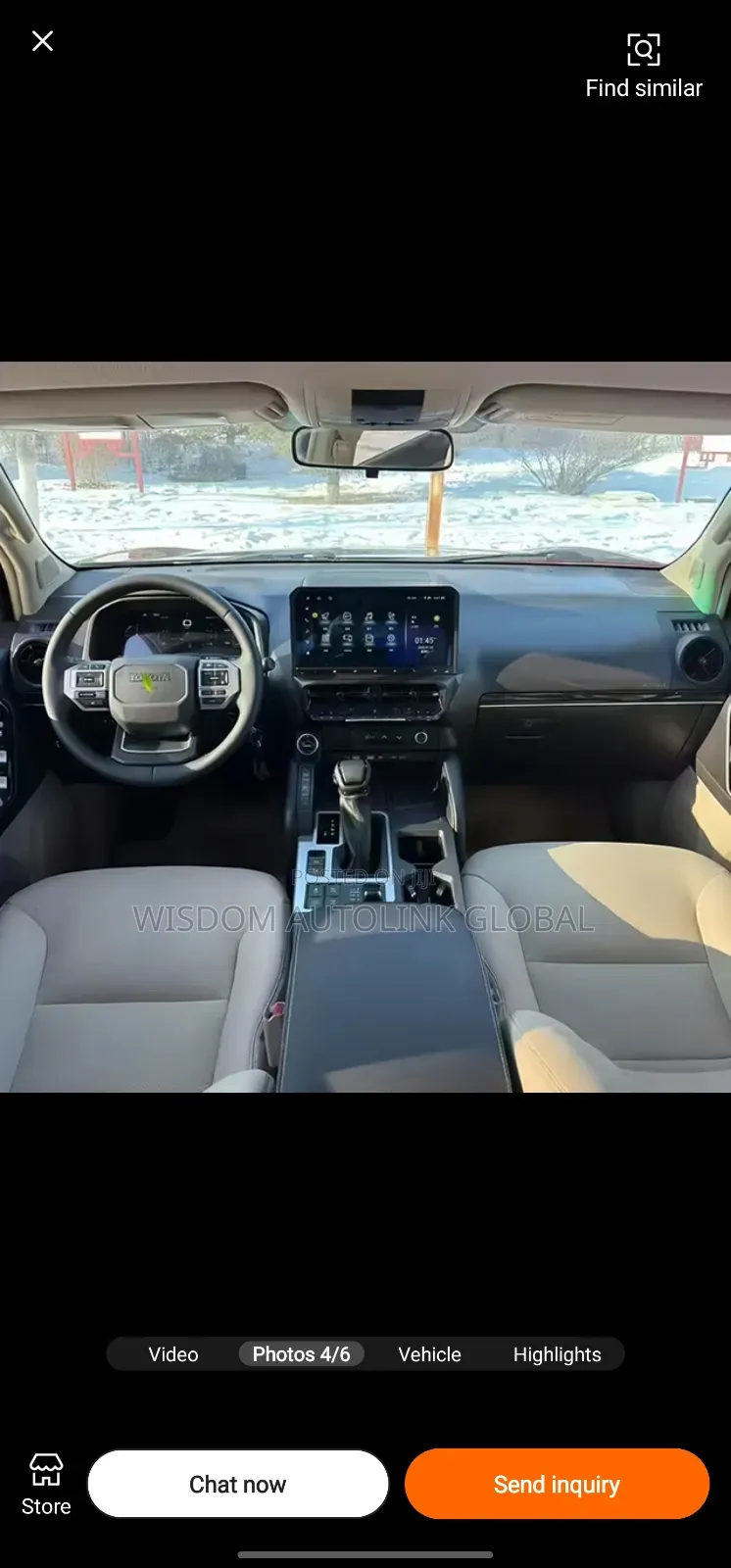 Interior Upgrade For Toyota Prado 2011/2015 Upgrade To 2025 Direct Dm