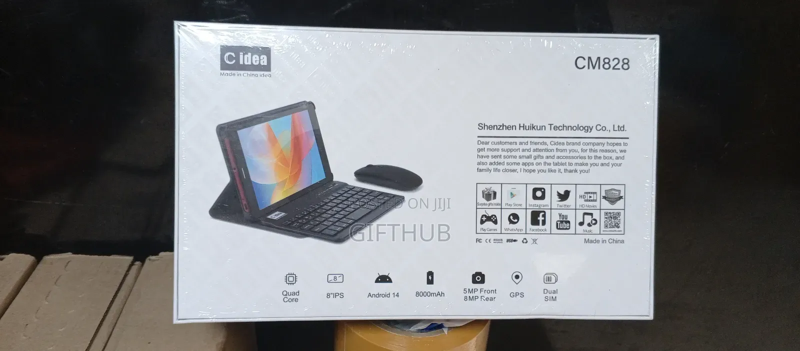New C idea CM828 128 GB Black