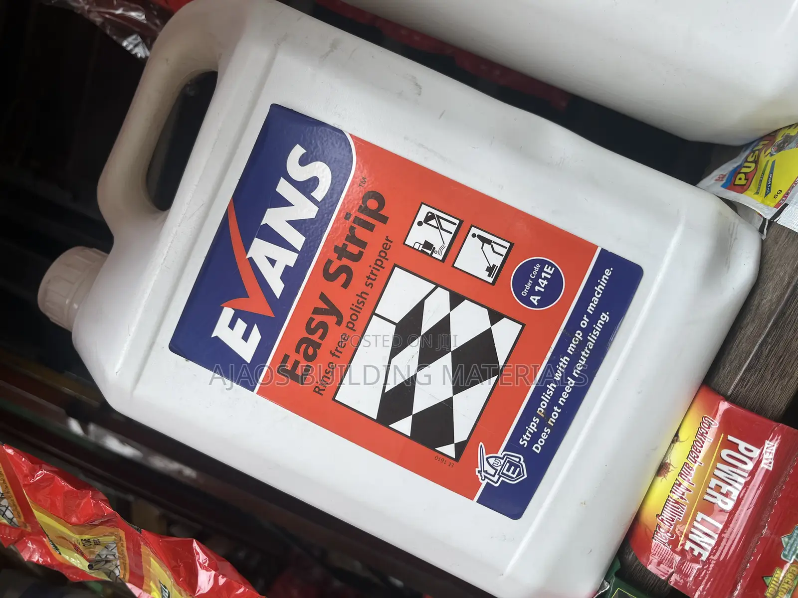 5l Evans Easy Strip Floor Polish