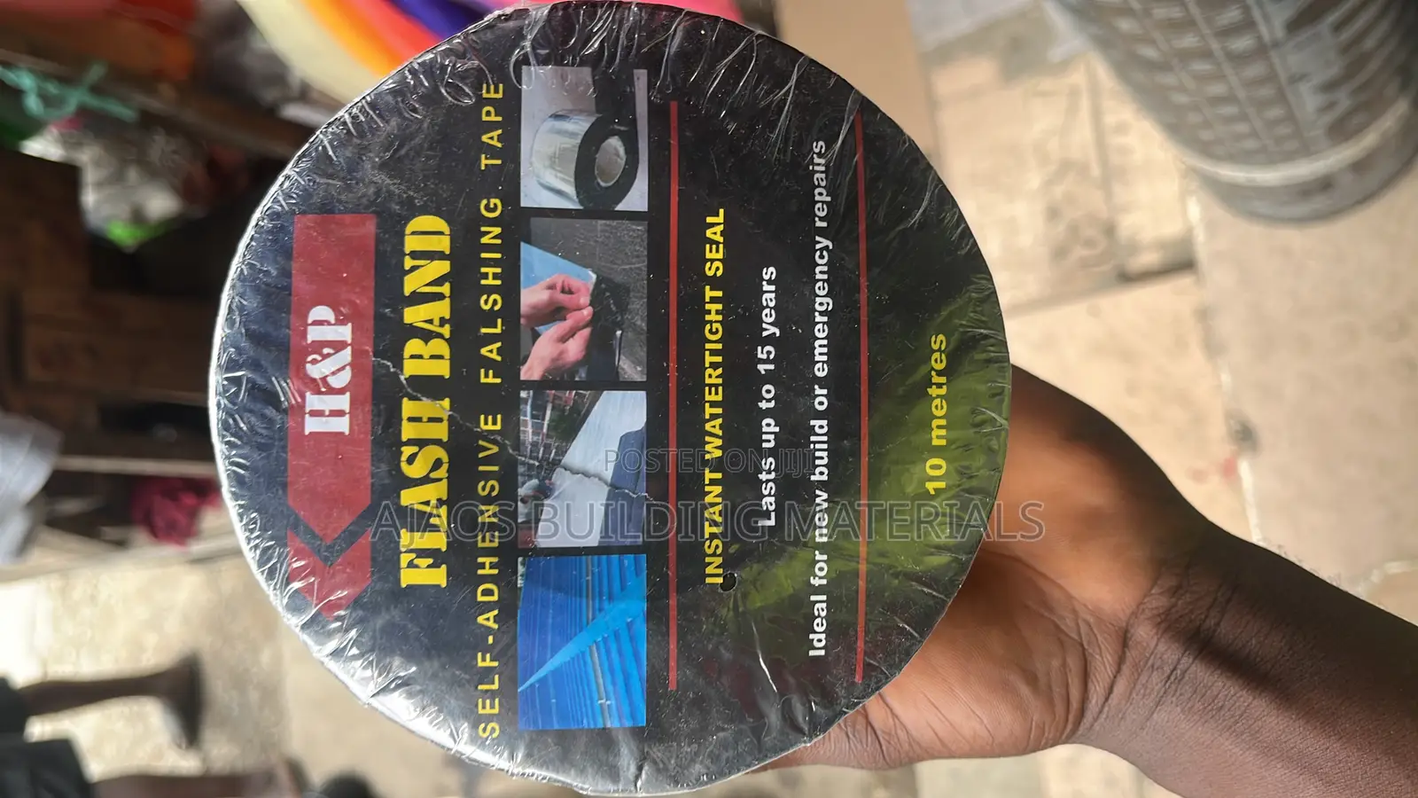 3inches by 10meter Flash Band