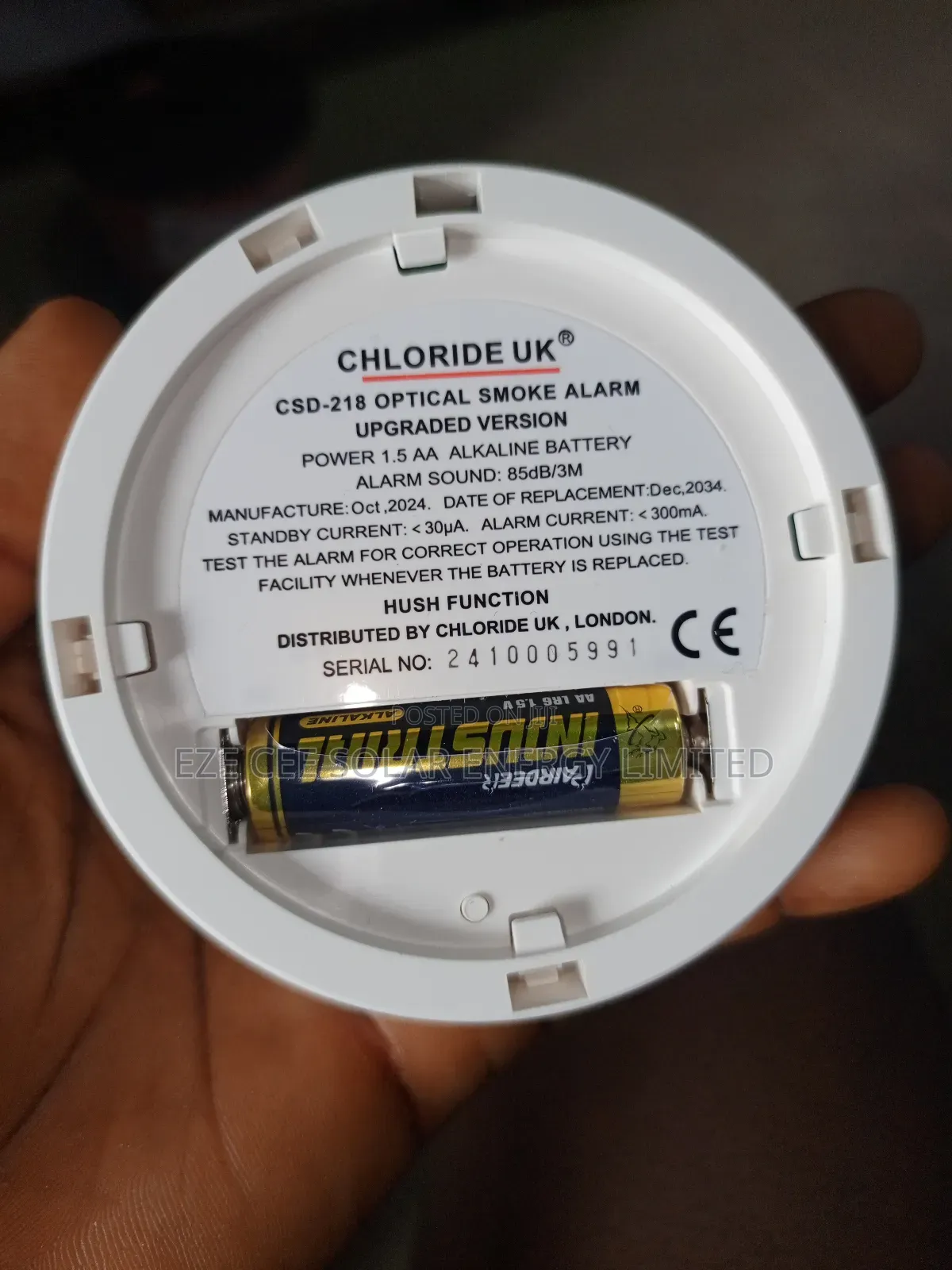 Battery Smoke Detector