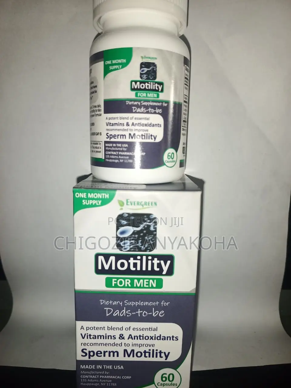 Evergreen Motility for Men (60 Capsules)