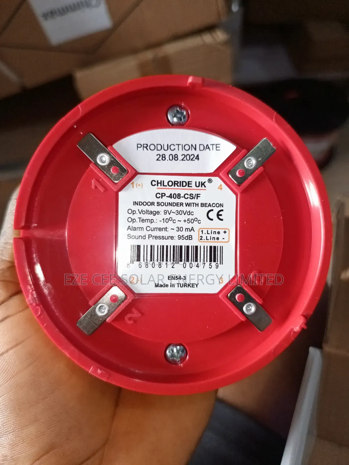Alarm Sounder With Flasher