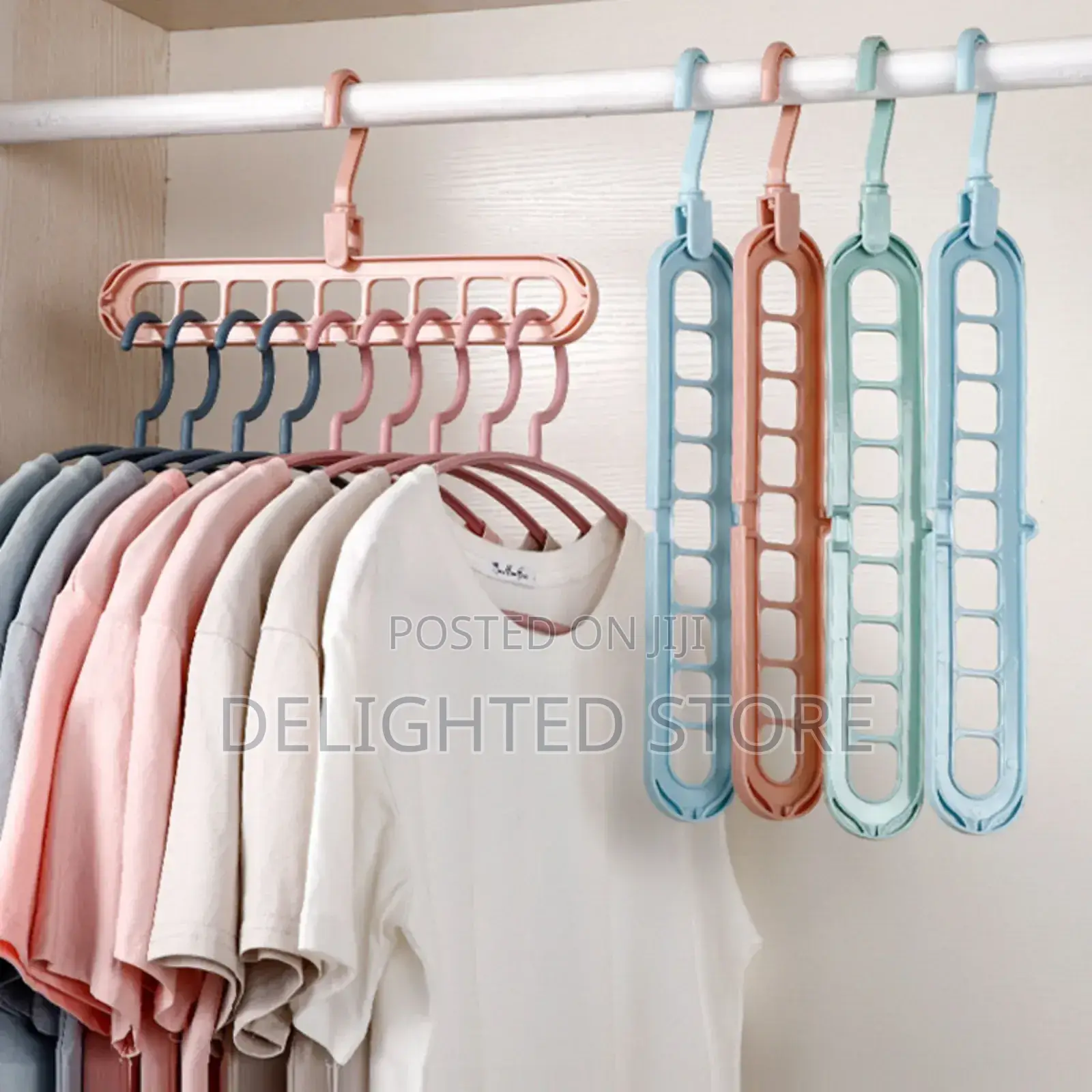 Multiple Slots Wardrobe Hanger 1pc