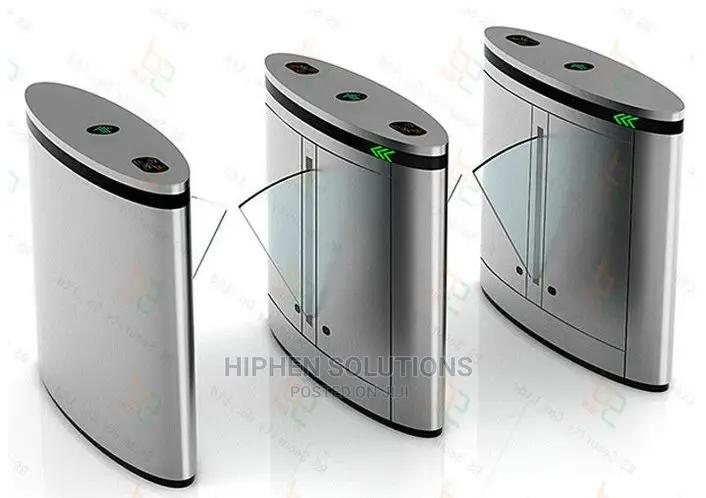 Automated Turnstile Gate Systems, Crowd Access Control Flap Barrier