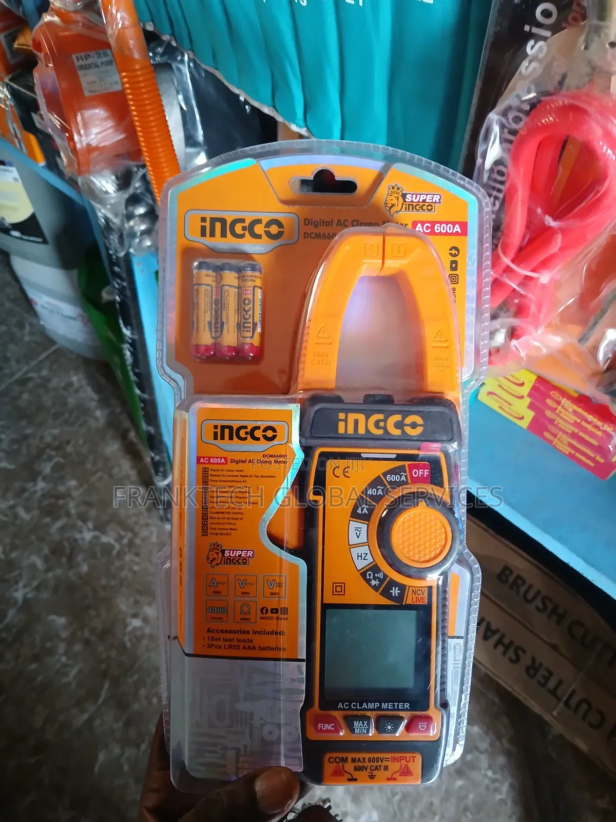 Digital Ac Clamp Meter