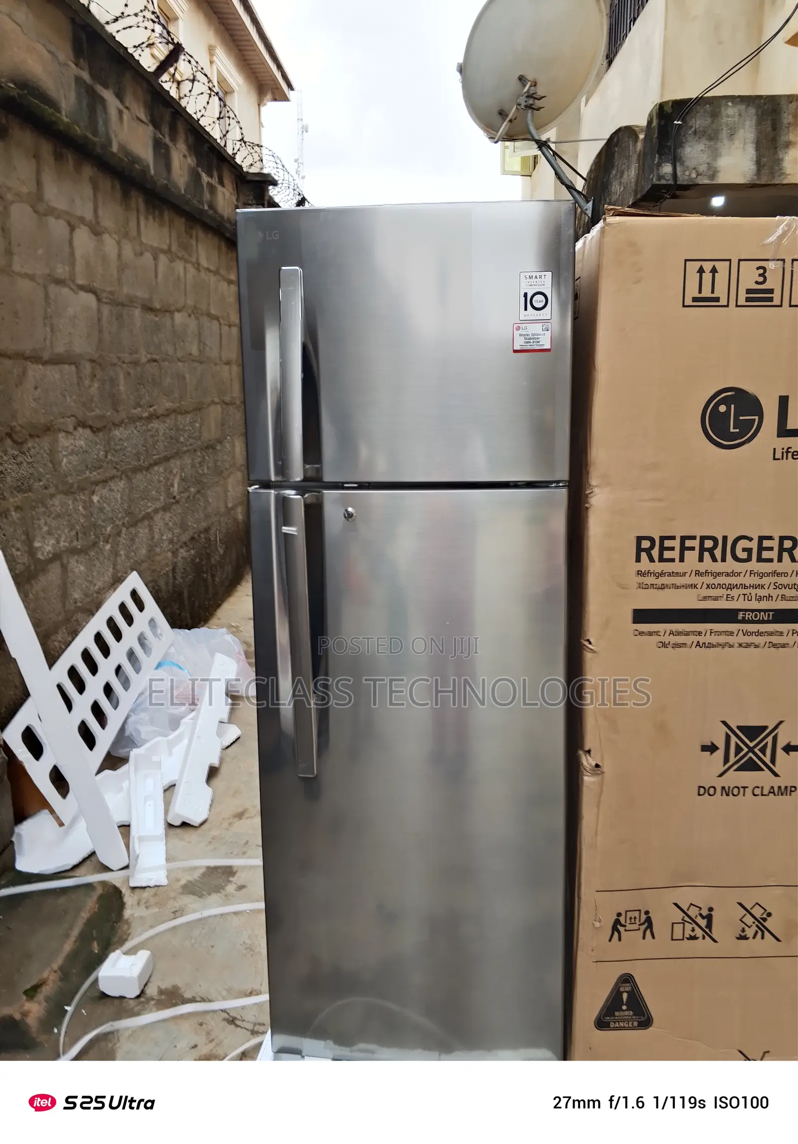 Innovate Lg 308l Double Door Refrigerator Ref 322rlbn
