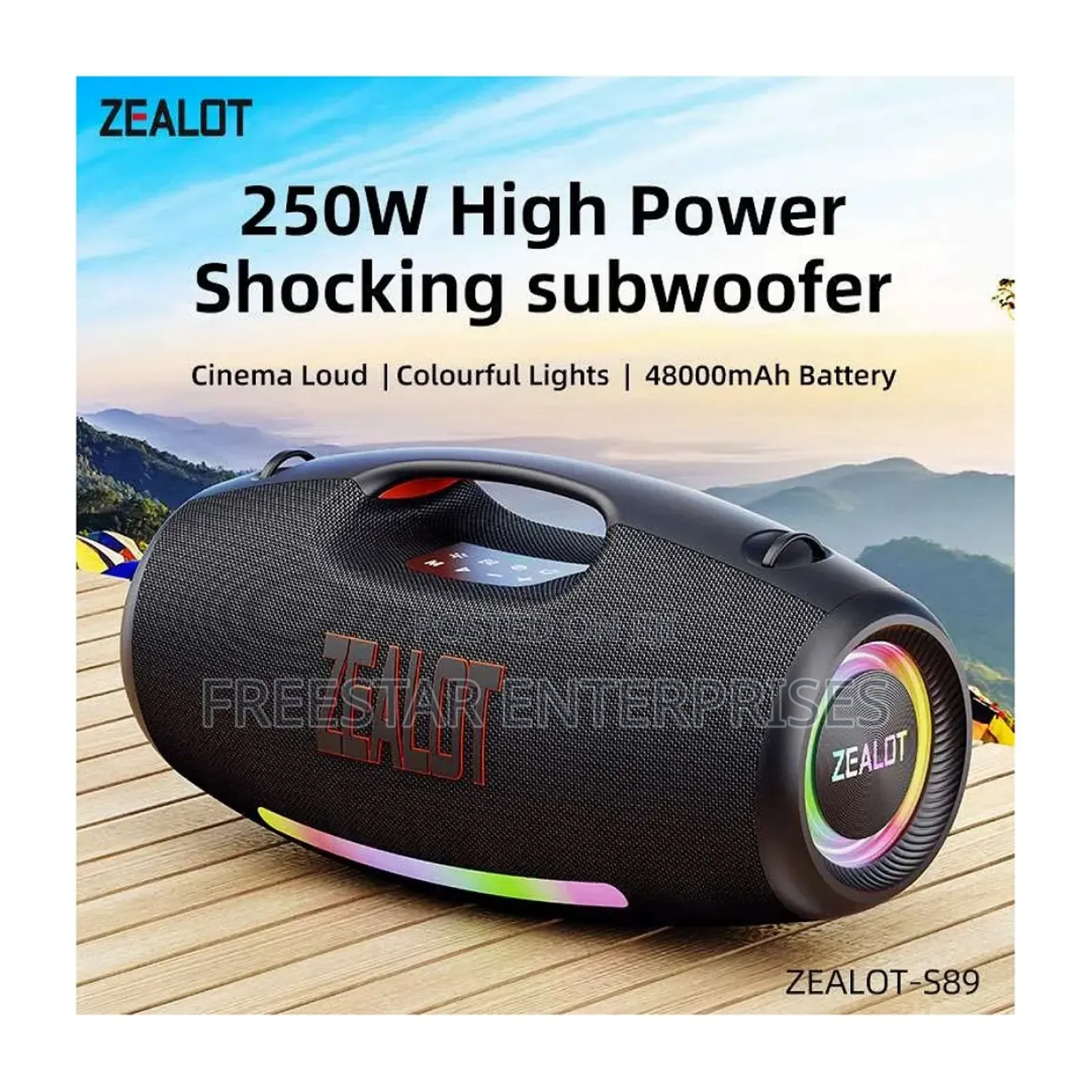 Zealot S89 Bluetooth Speaker. Zealot S89 Mp3 Player.