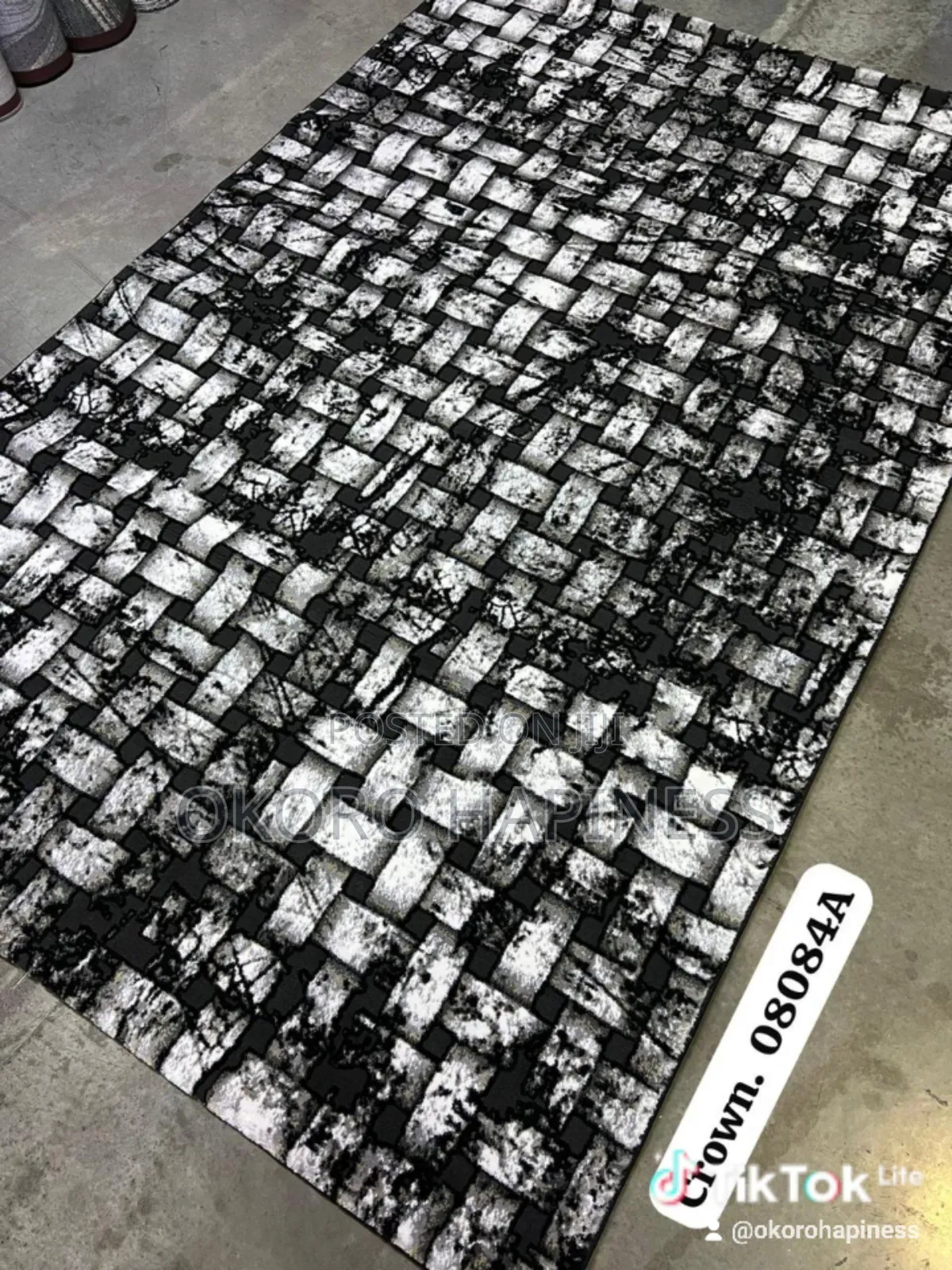 Quality Center Rug 3d