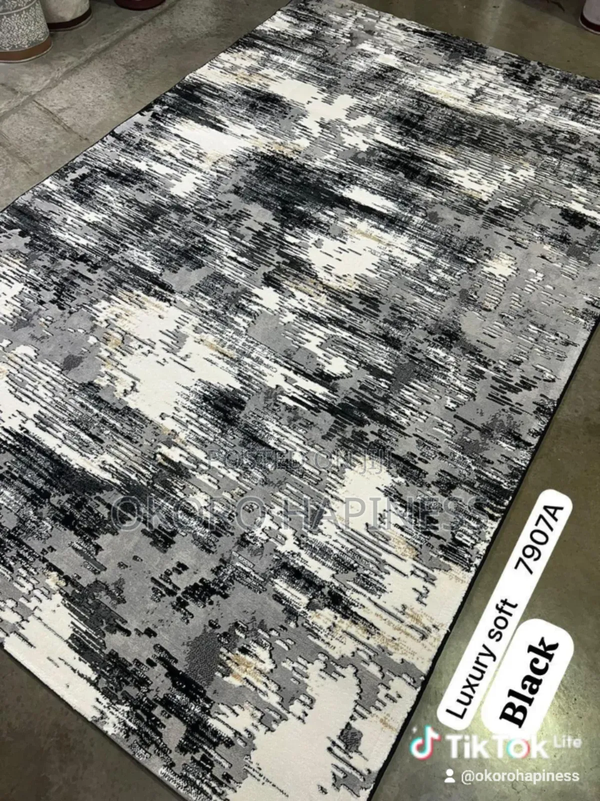 Quality Center Rug 3d