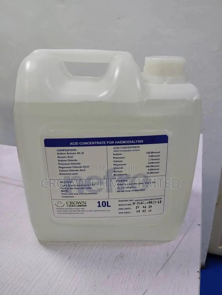 Acid Concentrate for Haemodialysis (10l)