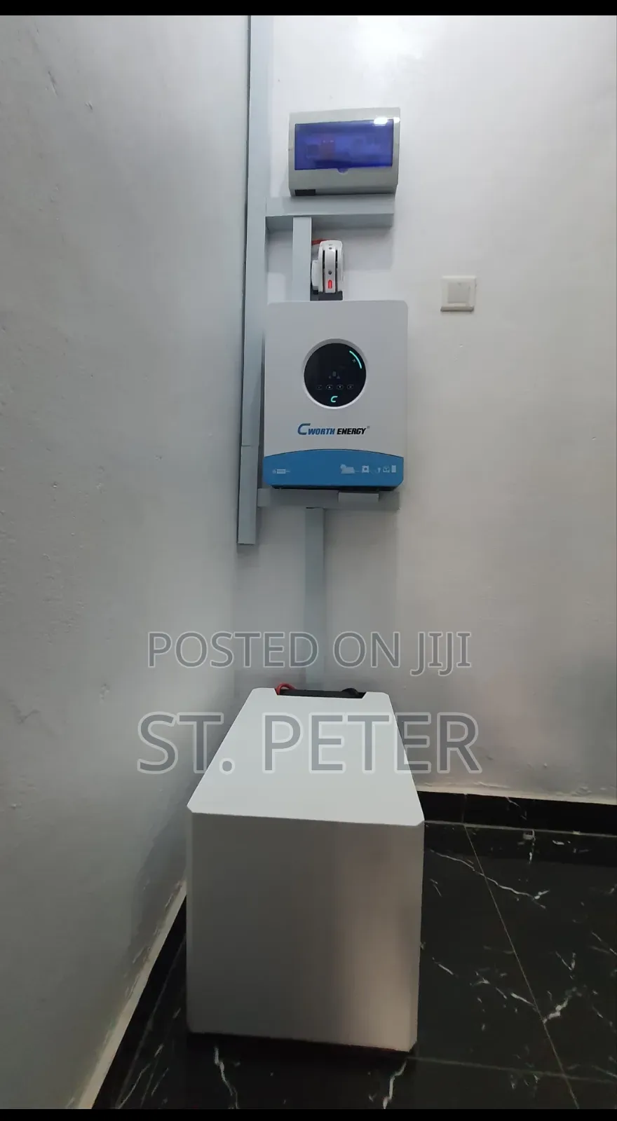 4kva Hybrid Inverter + 5kwh Lithium Battery Complete Instalation