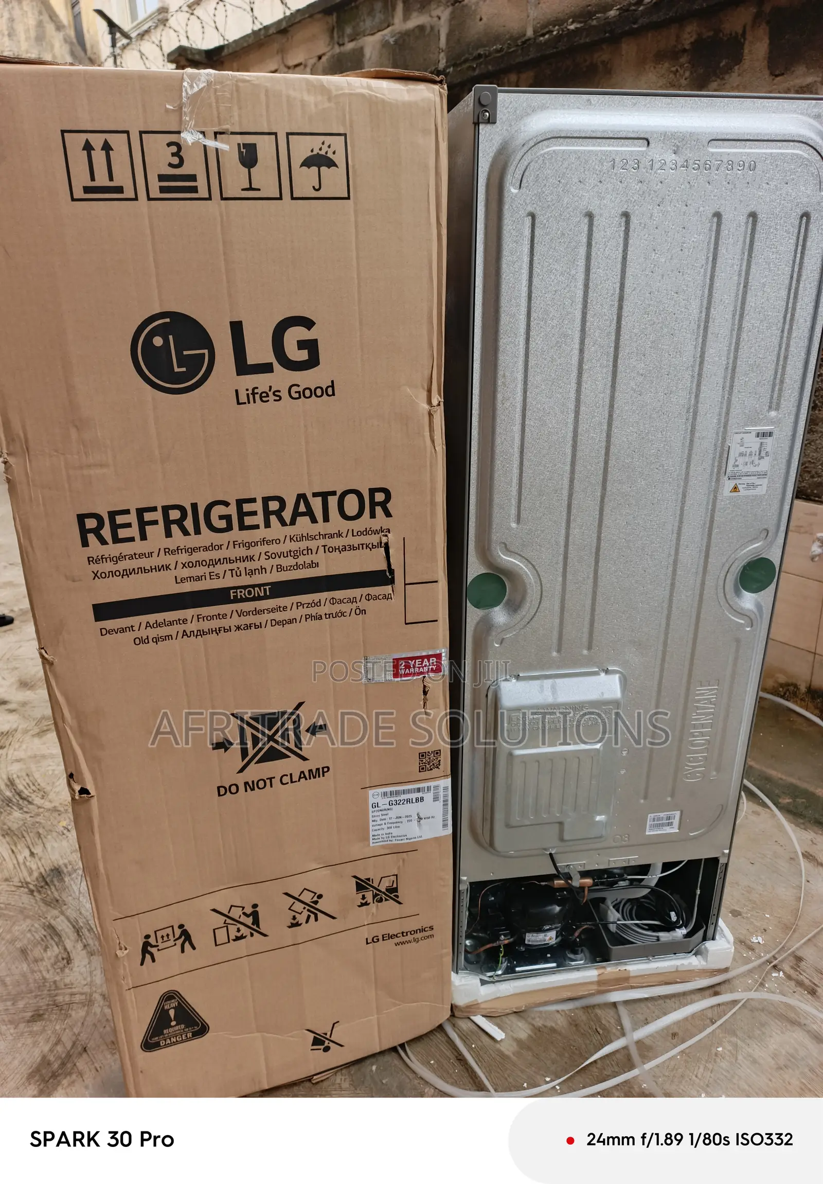 Promo Deal: Lg 308l Double Door Fridge