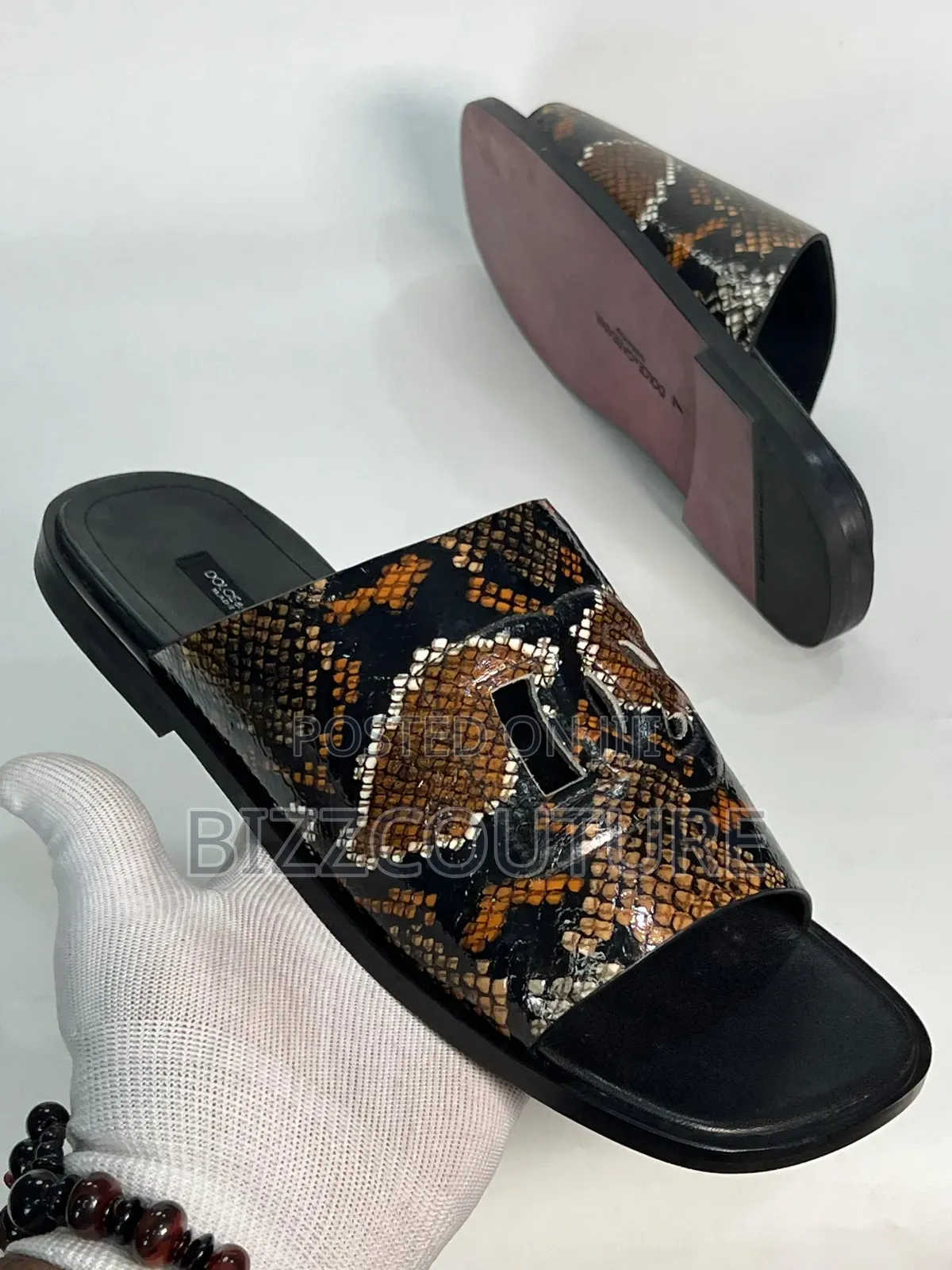 Original Dolce Gabbana Slippers Available in Store