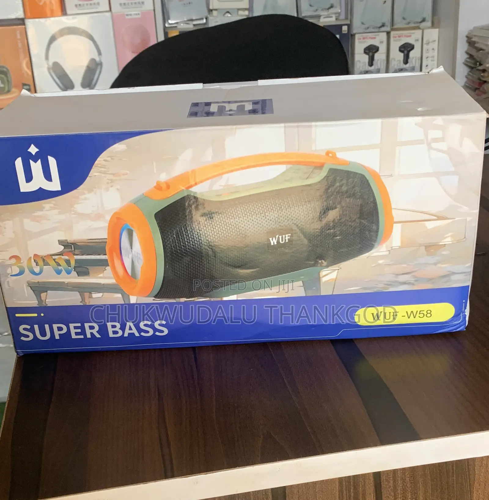 Super Bass Wuf-W58 Wireless Portable Bluetooth Speaker