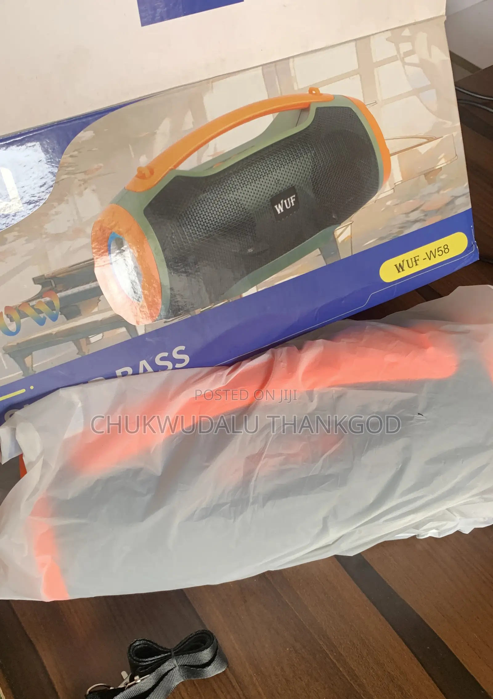 Super Bass Wuf-W58 Wireless Portable Bluetooth Speaker