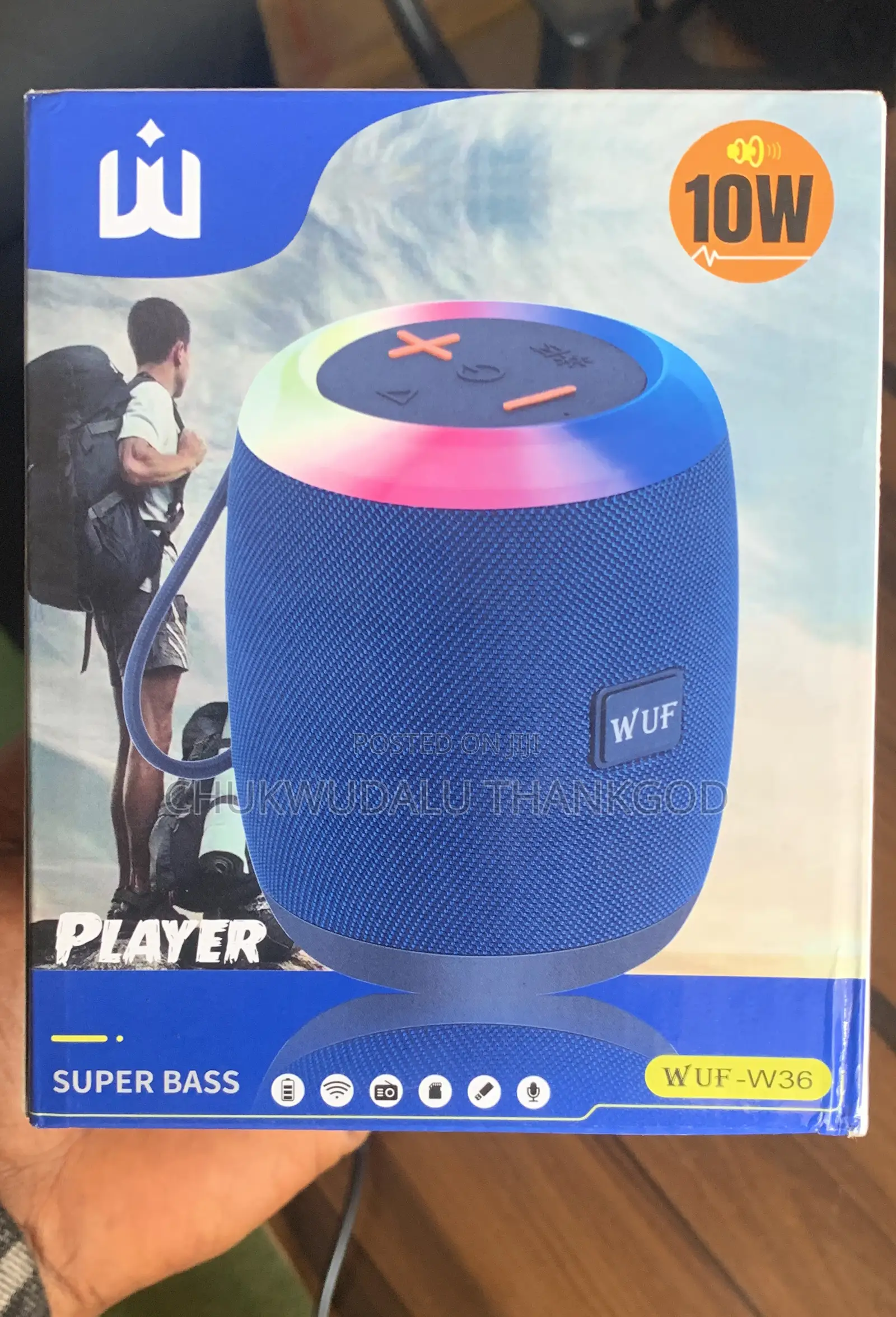 Wuf-W36 Wireless Bluetooth Speaker