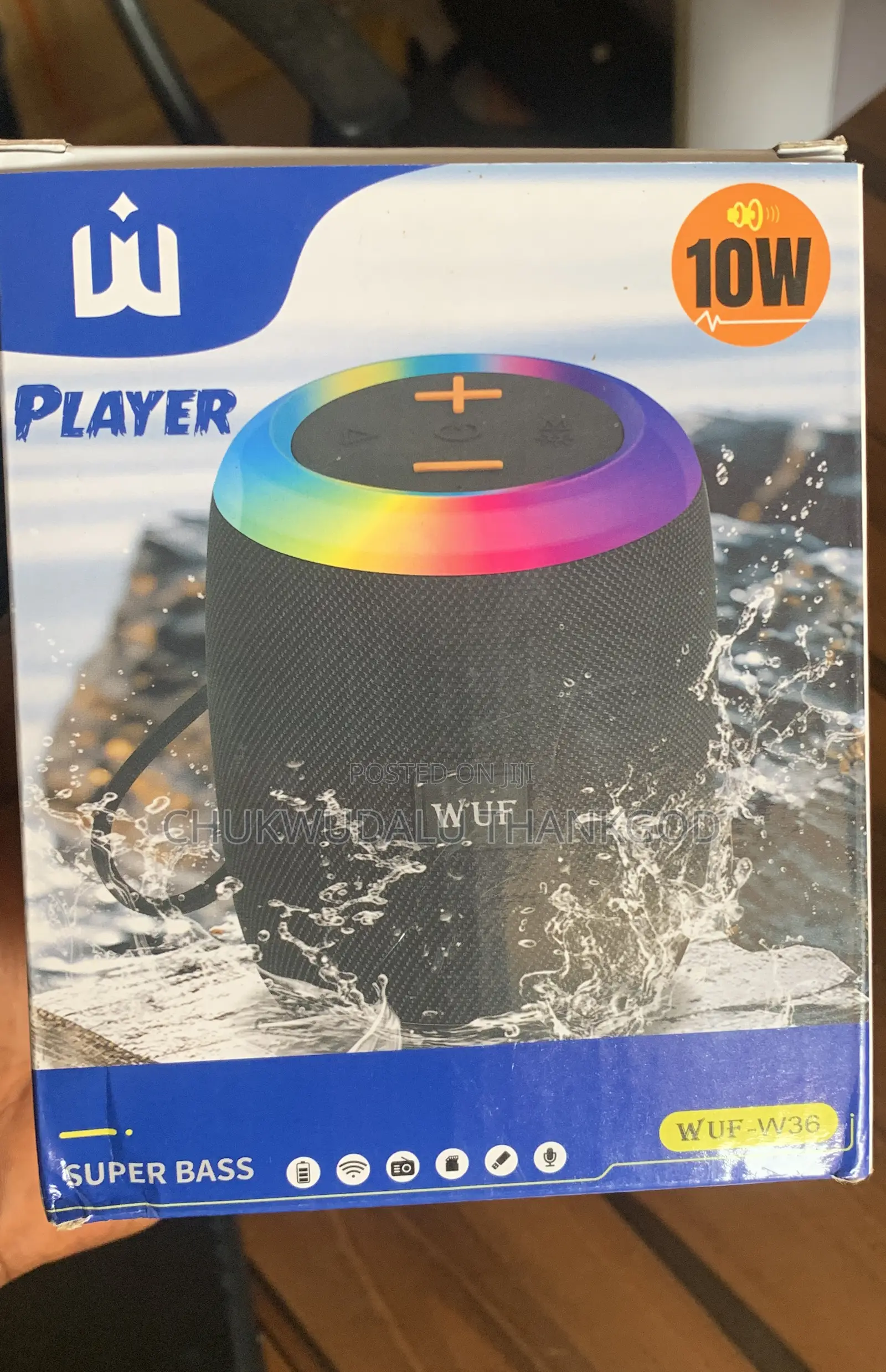 Wuf-W36 Wireless Bluetooth Speaker