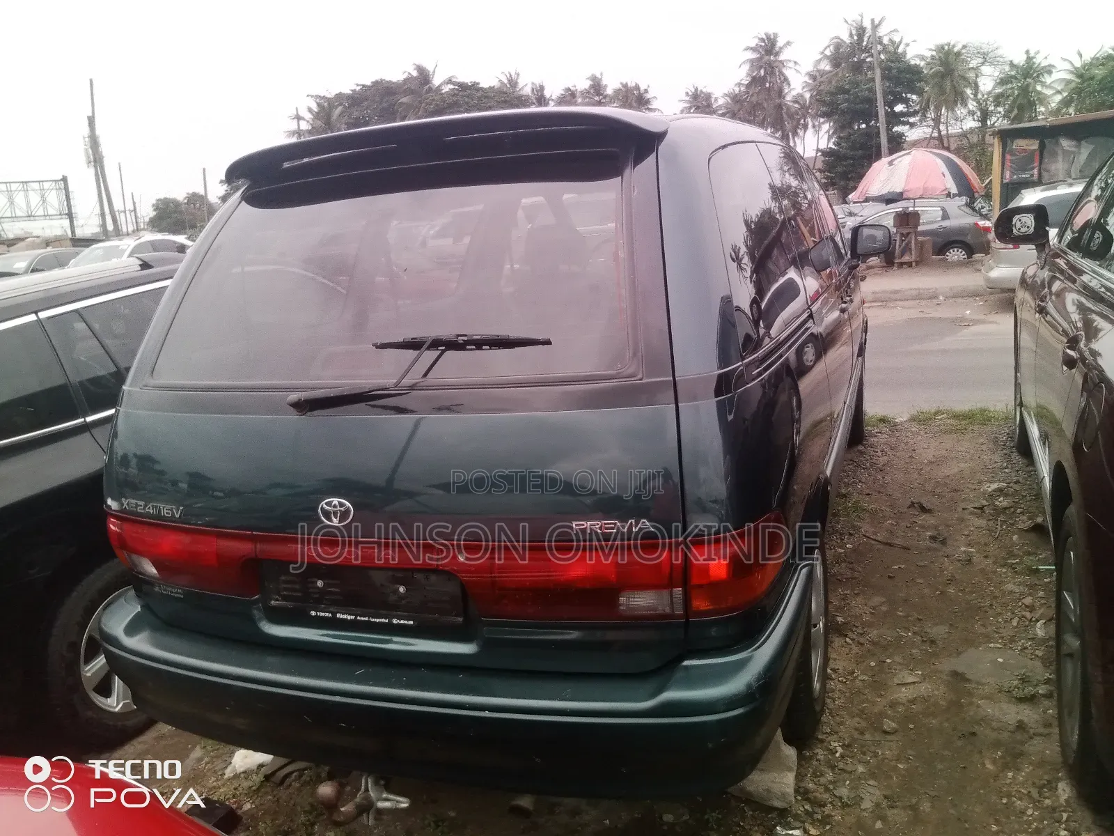 Toyota Previa 2.4 GL 7-seater 1999 Gray