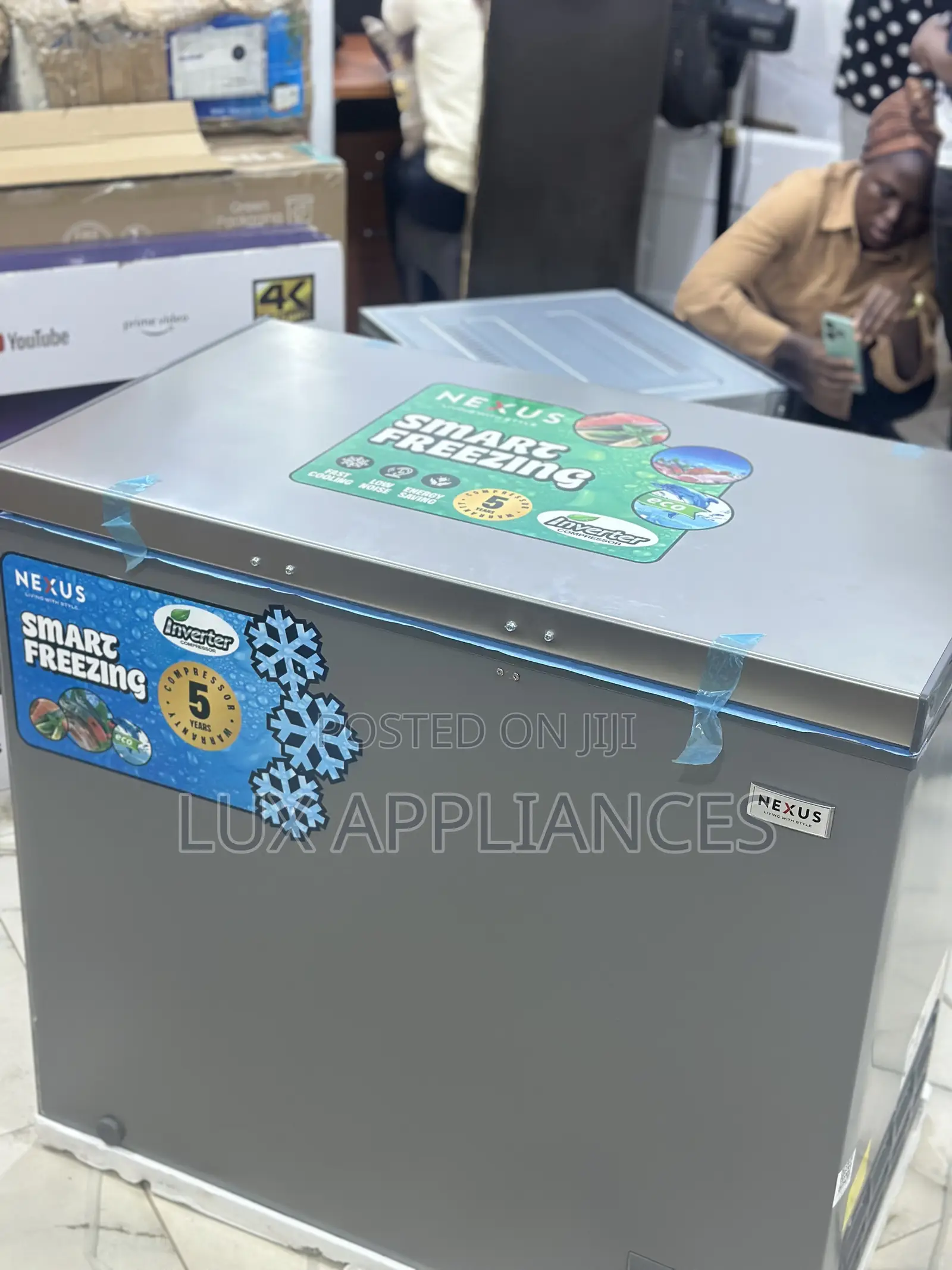 Nexus 200l Daily Saver Chest Freezer Features an Easy to Clean