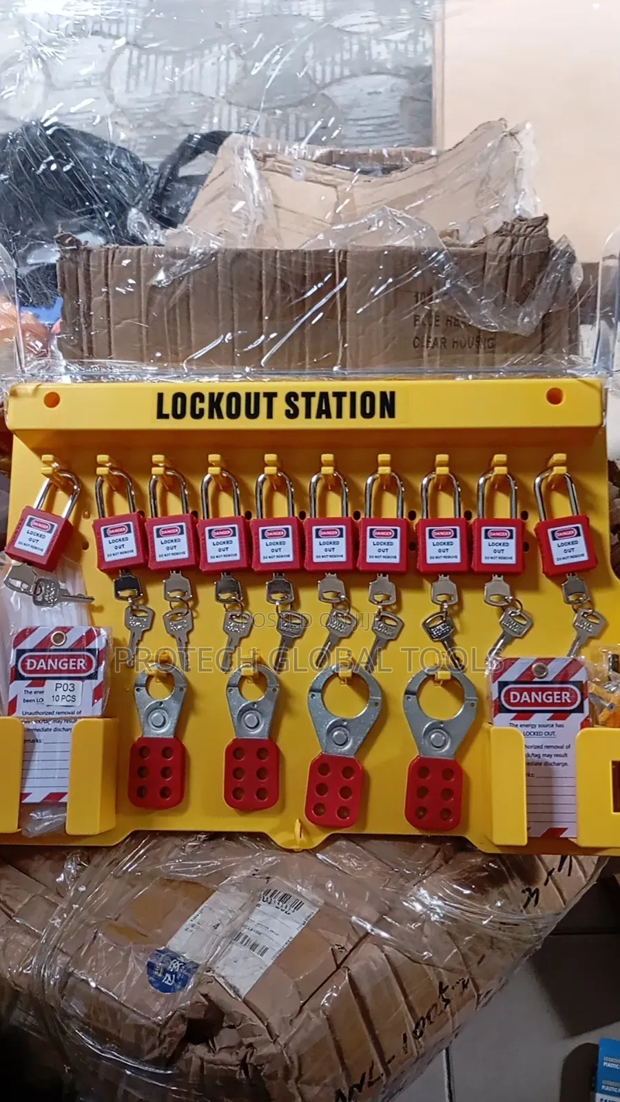 Lockout Station Set With Loto Tags
