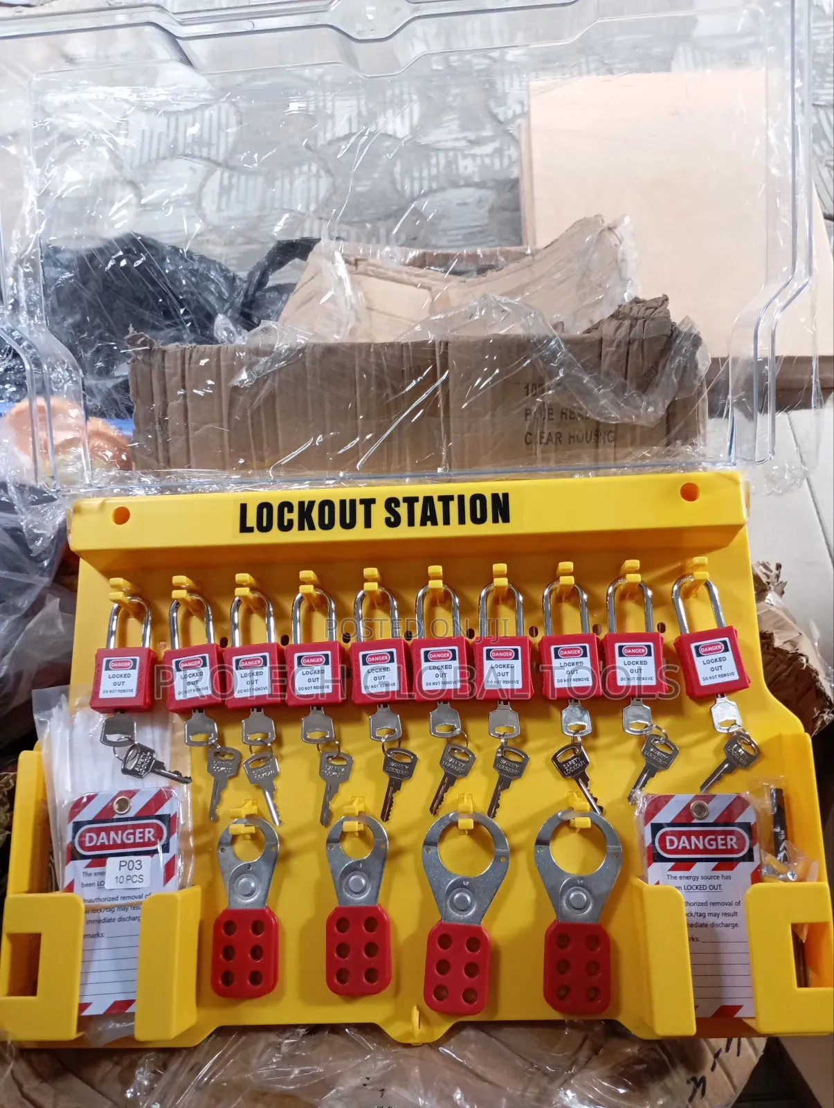 Lockout Station Set With Loto Tags
