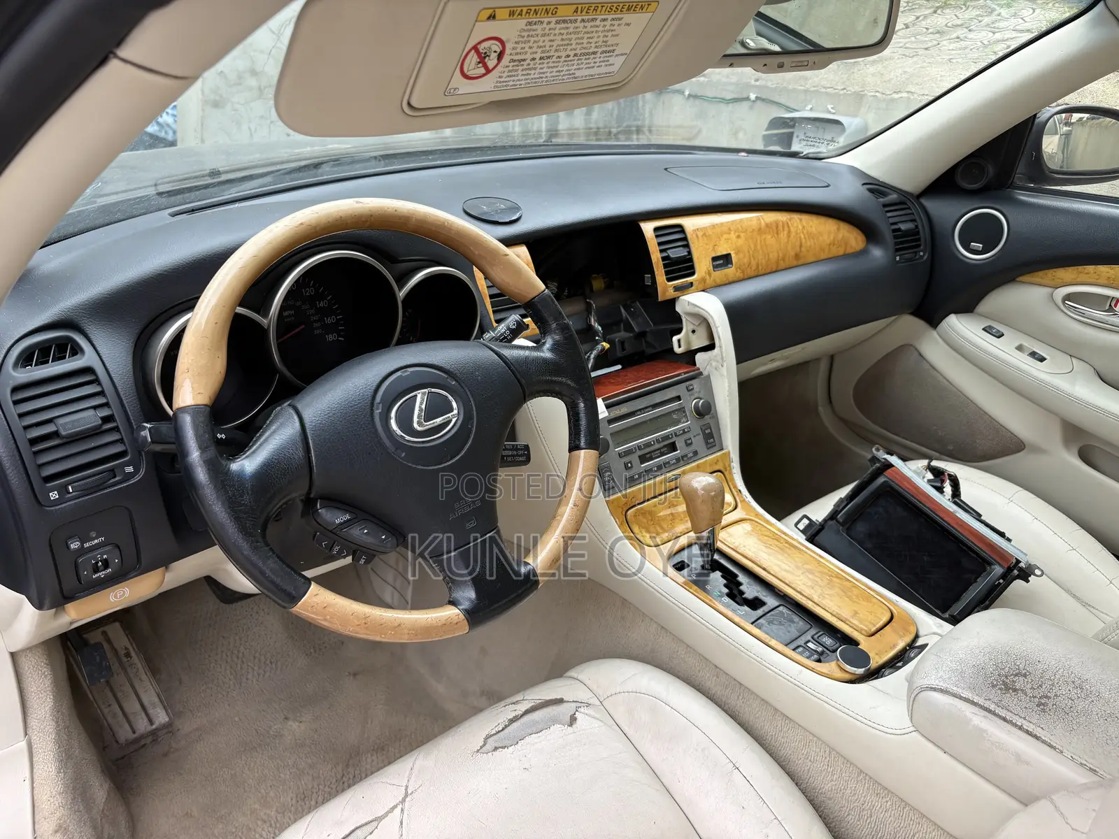 Lexus SC 430 Convertible 2007 Maroon