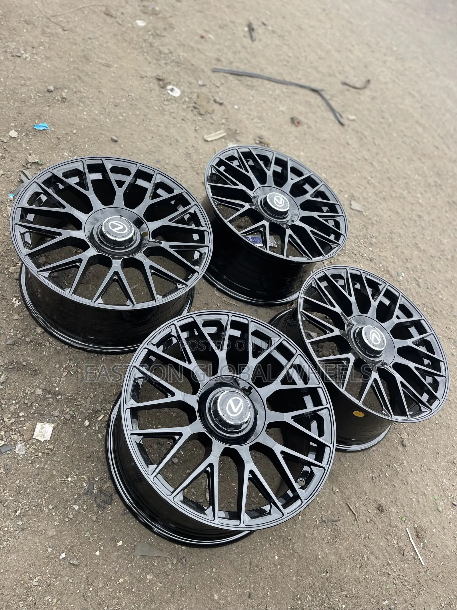 Brand New 17” Inch All Black For Rx330, Es350, Toyota Camry