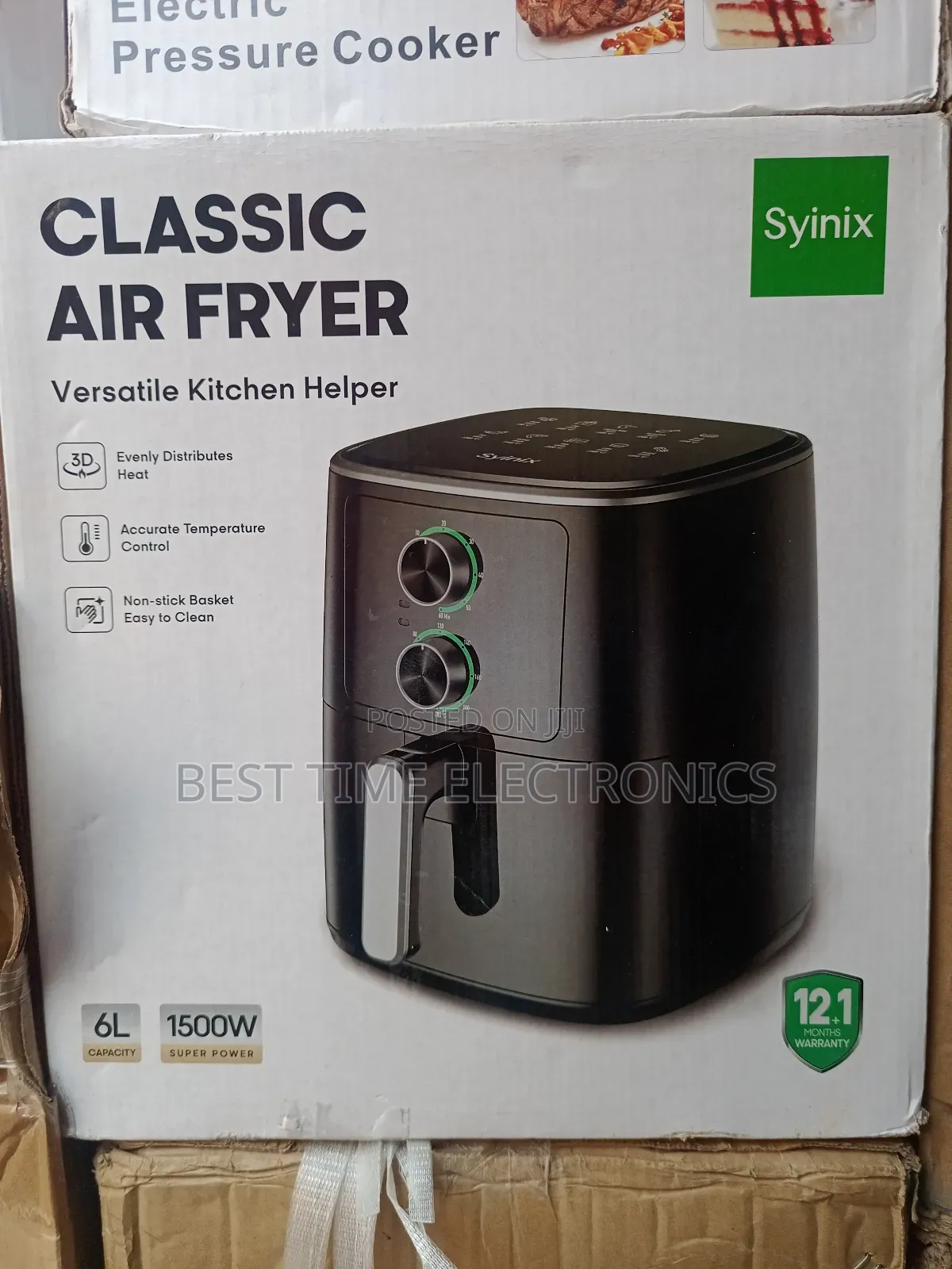 Syinix 6l Classic Air Fryer