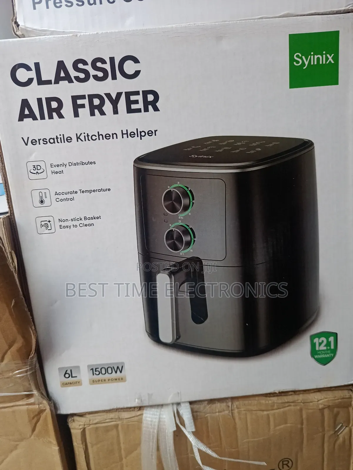 Syinix 6l Classic Air Fryer