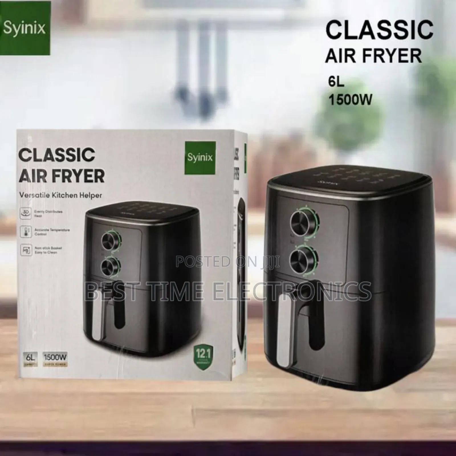 Syinix 6l Classic Air Fryer