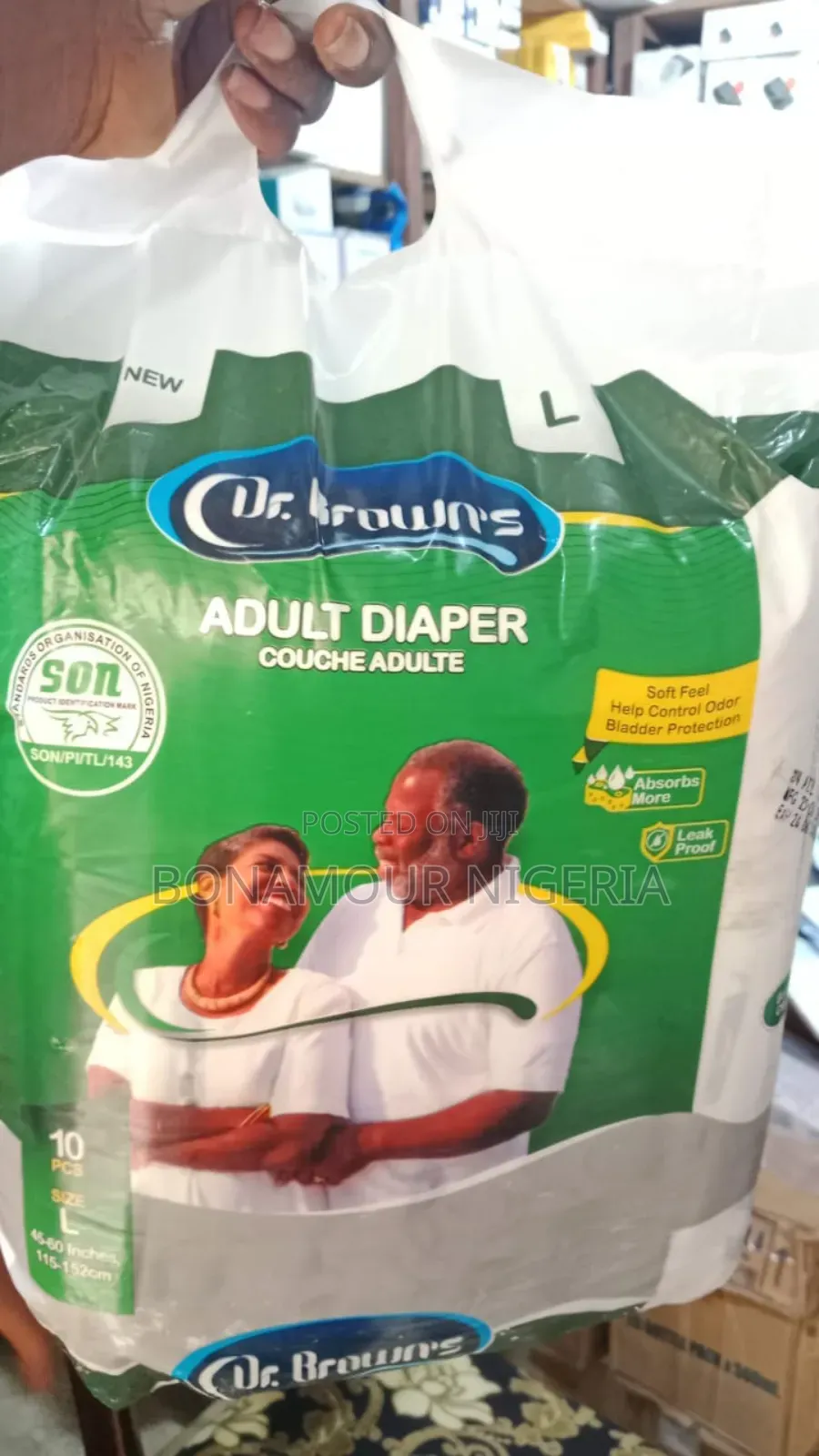 Dr Brown's Adult Diapers (Large)
