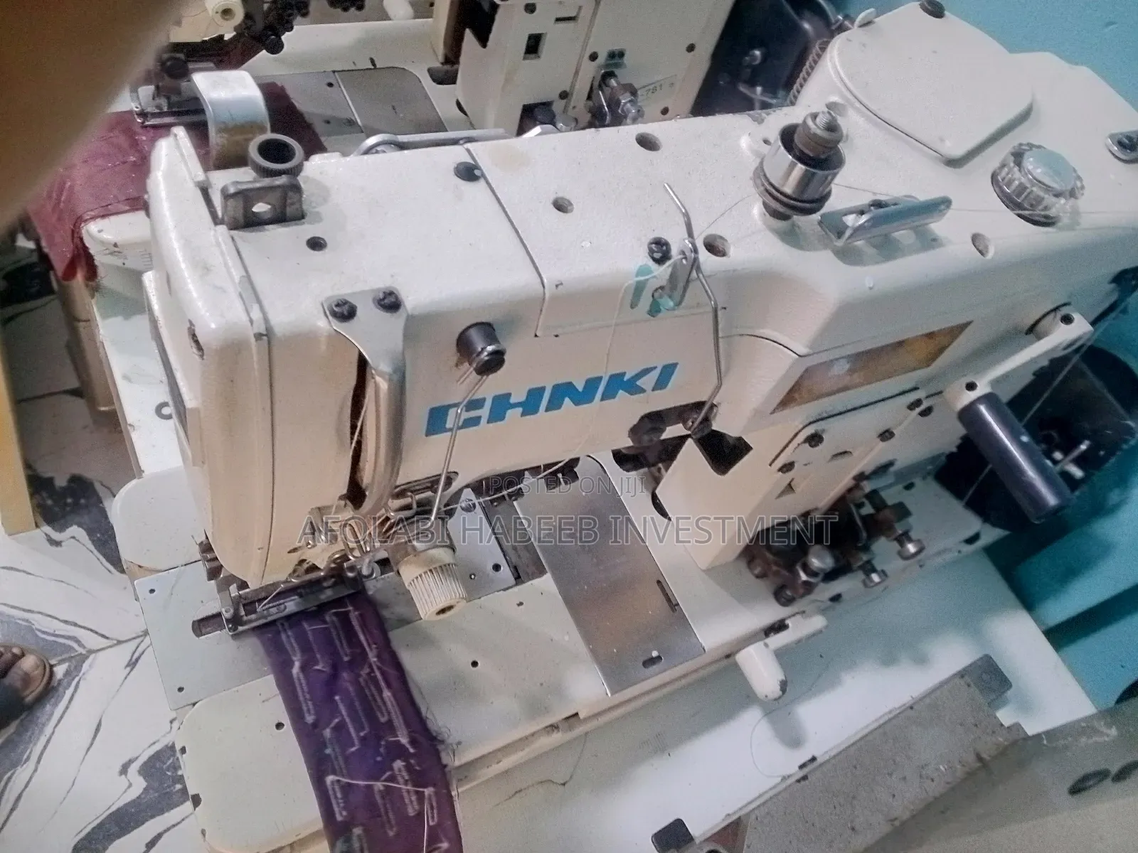 Heavy Duty Industrial Button Hole Machine
