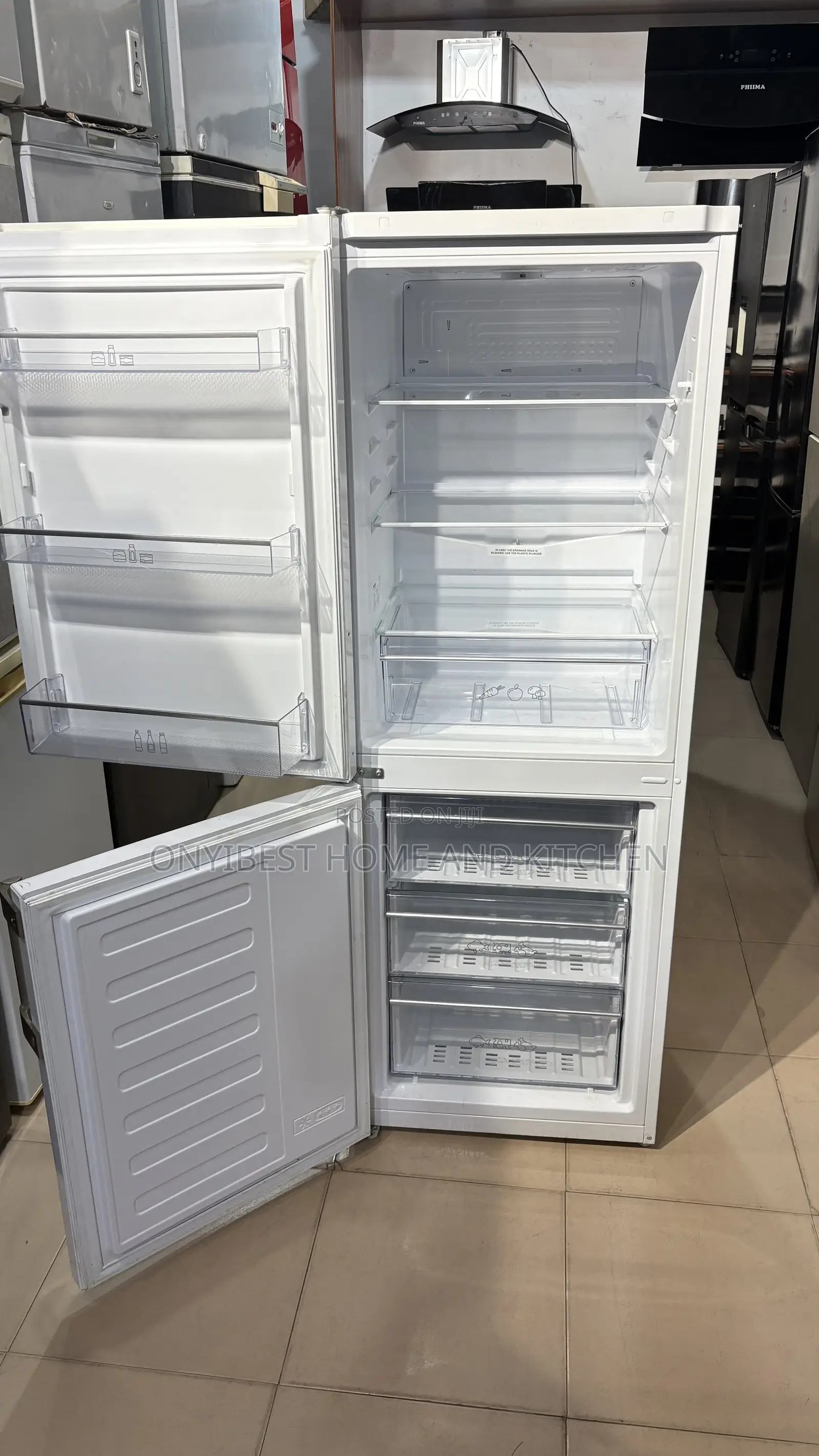 240liters Bloomberg Double Door Refrigerator
