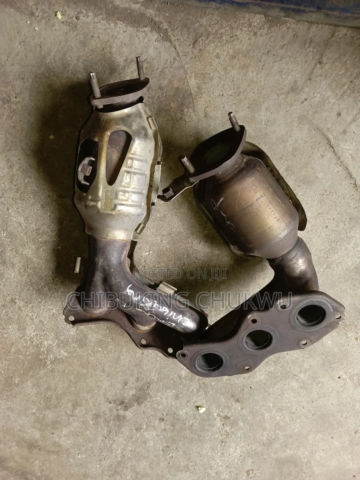 Toyota Rav4 2006-2010 V6 Catalytic Converter Exhaust Pot.