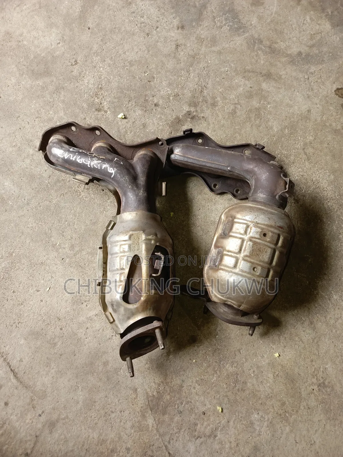 Toyota Rav4 2006-2010 V6 Catalytic Converter Exhaust Pot.